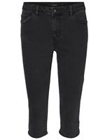 Vero Moda slim fit capri jeans VMHOT zwart