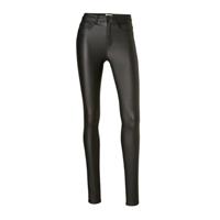 Only Onlroyal Hw Rock Gecoate Skinny Jeans Dames Zwart