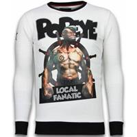 Local Fanatic  Sweatshirt Popeye Strass