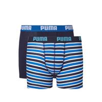 Puma Boxershort Printed Stripe Boys Blue 128