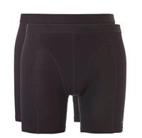 Ten Cate Men Basic Shorts Long Bamboo black 2-pack-S