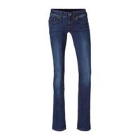 G-Star Midge, Jeans "Midge Saddle", Mid Straight, Used-Look, Stretch, blau