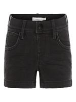 name it Girls Jeans Shorts Salli black denim