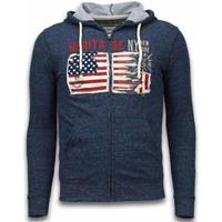 Enos  Sweatshirt Sweatjacke Embroidery American