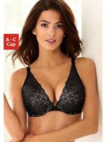 Wonderbra Triangel BH Refined Glamour, Schwarz