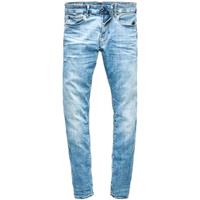 G-star Raw Skinny-fit jeans in lichte slijtage-Blauw