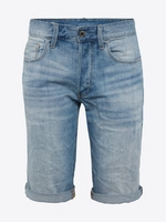 g-starraw Korte straight fit jeans van katoen, model '3301'