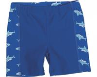 Playshoes Boys UV-bescherming zwembroek HAI marine - Blauw - - Jongen