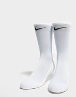 Nike Dri-Fit Socken "Squad Crew", atmungsaktiv, schnelltrocknend, weiß, 34-38, 34-38