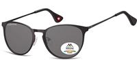 Montana zonnebril unisex panto zwart MP88