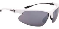 ALPINA Sportbrille "Dribs 3.0", verspiegelte Gläser, weiß/schwarz, OneSize