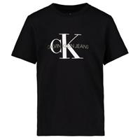 Calvin Klein Shirt Korte Mouw - Zwart - Katoen