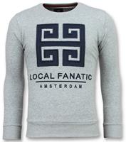 Local Fanatic  Sweatshirt Greek Border Er G