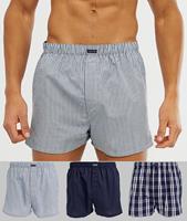 Calvin Klein Three-Pack Cotton-Blend Boxer Shorts - M