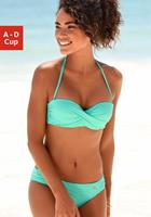 s.Oliver RED LABEL Beachwear Beugelbikini in bandeaumodel met ruches