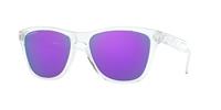 Oakley Frogskins Clear Prizm Violet Sunglasses - Polished Clear