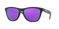 Oakley Frogskins Black Prizm Violet Sunglasses - Matte Black