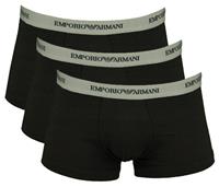 Emporio Armani 3 Pack Boxers Heren - Black - Heren