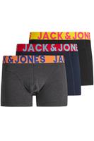 Jack & Jones Jaccrazy solid trunks 3 pack noos 12151349 black/navy blazer