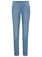 Mac Jeans "Dream", Straight Fit, leichte Waschung, Stickerei, hellblau