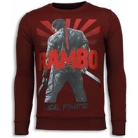 Local Fanatic  Sweatshirt Rambo Strass