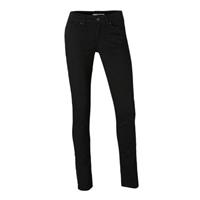Levi's 711 mid waist skinny jeans met zwarte wassing