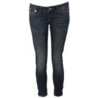 amygee jeans - stretch 3/4 - donkerblauw