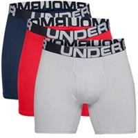 underarmour 3 stuks Charged Cotton 6in Boxer 