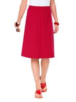 Your Look... for less! Dames Jerseyrok rood Größe