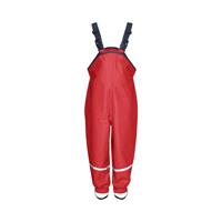 Playshoes Regenbroek met schouderbanden rood - Rood - - Jongen/Meisjes