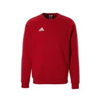 Adidas Core 18 Sweatshirt Herren, rot / weiß