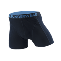 funderwear 2 pak heren boxershort donker blauw 76001