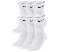 Nike Everyday Cushioned Training Crew Socks (6 Paar) Bekleidung Herren,Damen weiß