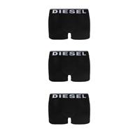 DIESEL 3er Pack Herren Boxershorts, UMBX Damienthreepack, Retropants,, schwarz