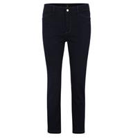 Mac Jeans "Dream Chic", Straight Fit, Reißverschluss-Details, blau