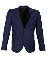 CG Sakko "Caden" als Anzug-Baukastenartikel, Slim Fit, unifarben, blau