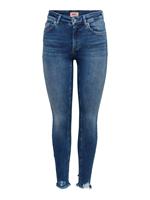 ONLY Onlblush Life Mid Ankle Skinny Jeans Dames Blauw