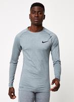 niketraining Nike Pro - Training - Top met onderlaag en lange mouwen in grijs