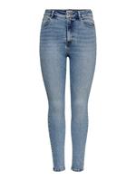 ONLY Onlmila High Waist Ankle Skinny Jeans Dames Blauw
