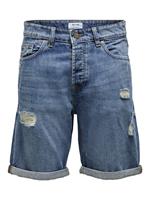 only&sons Only & Sons Männer Shorts onsAvi Loose Blue Noos in blau