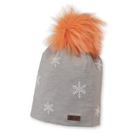 Sterntaler Girl s Slouch-Beanie rookgrijs