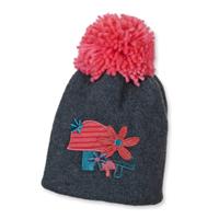 Sterntaler Girl s Beanie antraciet melange