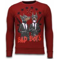 Local Fanatic T-Shirt Lange Mouw  Bad Boys - Rhinestone Sweater