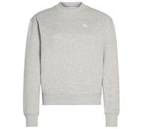 Calvin Klein Embroidery Regular Crew Neck Sweater - Grey