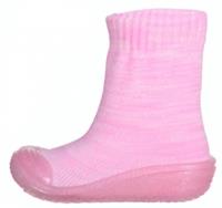 Playshoes Slipper gebreid roze