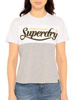 Superdry T-Shirt »STUDIO 395 POLKA DOT AOP PORTLAND TEE« im süßen Pünktchen-Look