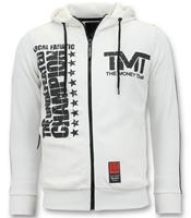 Local Fanatic Exclusieve Trainingsvest Heren - TMT Floyd Mayweather - Wit