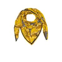 Sarlini sjaal met panters geel