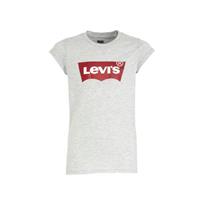 Levi's T-Shirt, Rundhalsausschnitt, für Mädchen, hellgrau