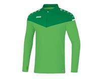 Jako Ziptop Champ 2.0 Sweatshirt soft green/sportgrün